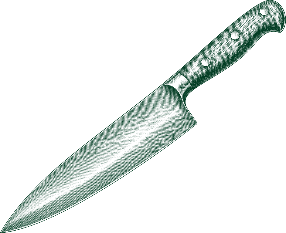 A cook&rsquo;s knife
